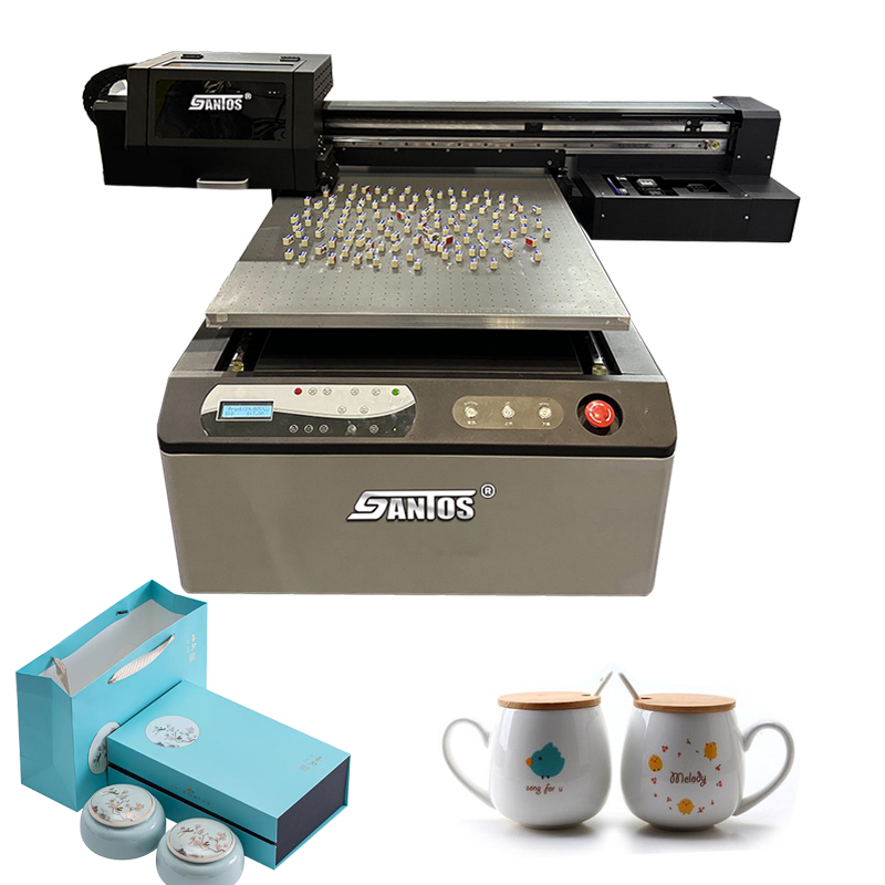Commercial Uv Printing Machine - Плоская УФ-печатная машина 60*90 см Струйный