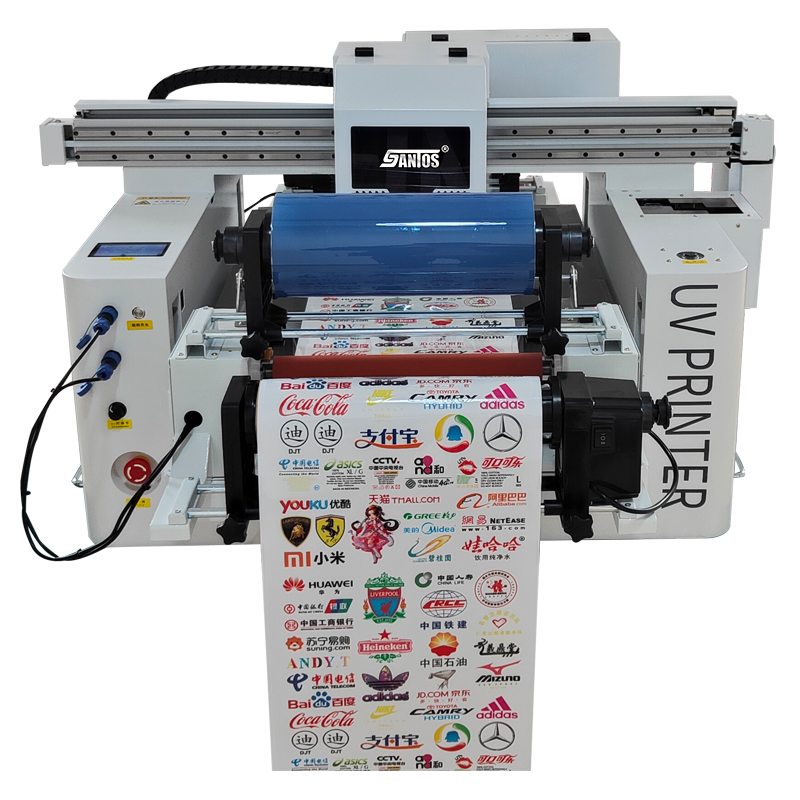 УФ-принтер 6060 6090 Roll-flat – обзор и цена Commercial Uv Printing Machine
